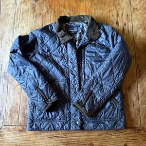 Patagonia Quilted Back Pasture Jacket - Navy, small